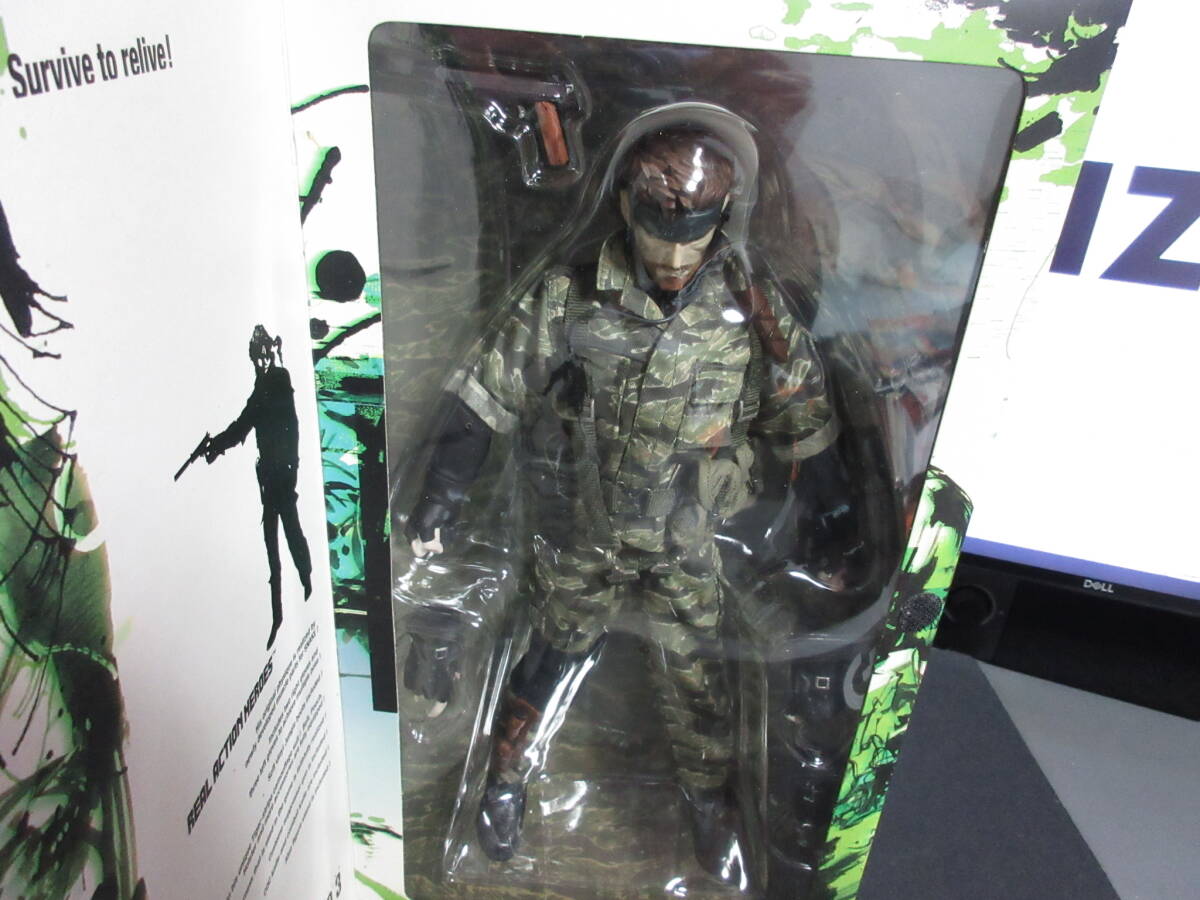 即決28000円送料込み！未開封 メディコム・トイ RAH ネイキッド・スネーク METAL GEAR SOLID 3 SNAKE EATER -メタルギアソリッド3_画像6