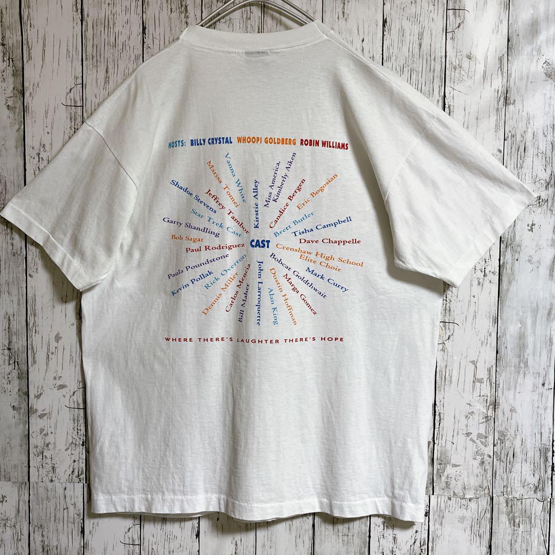 90's フルーツオブザルーム USA製 アメリカ製 ビンテージTシャツ XL 白 90年代ヴィンテージ シングルステッチ HTK3904_画像3