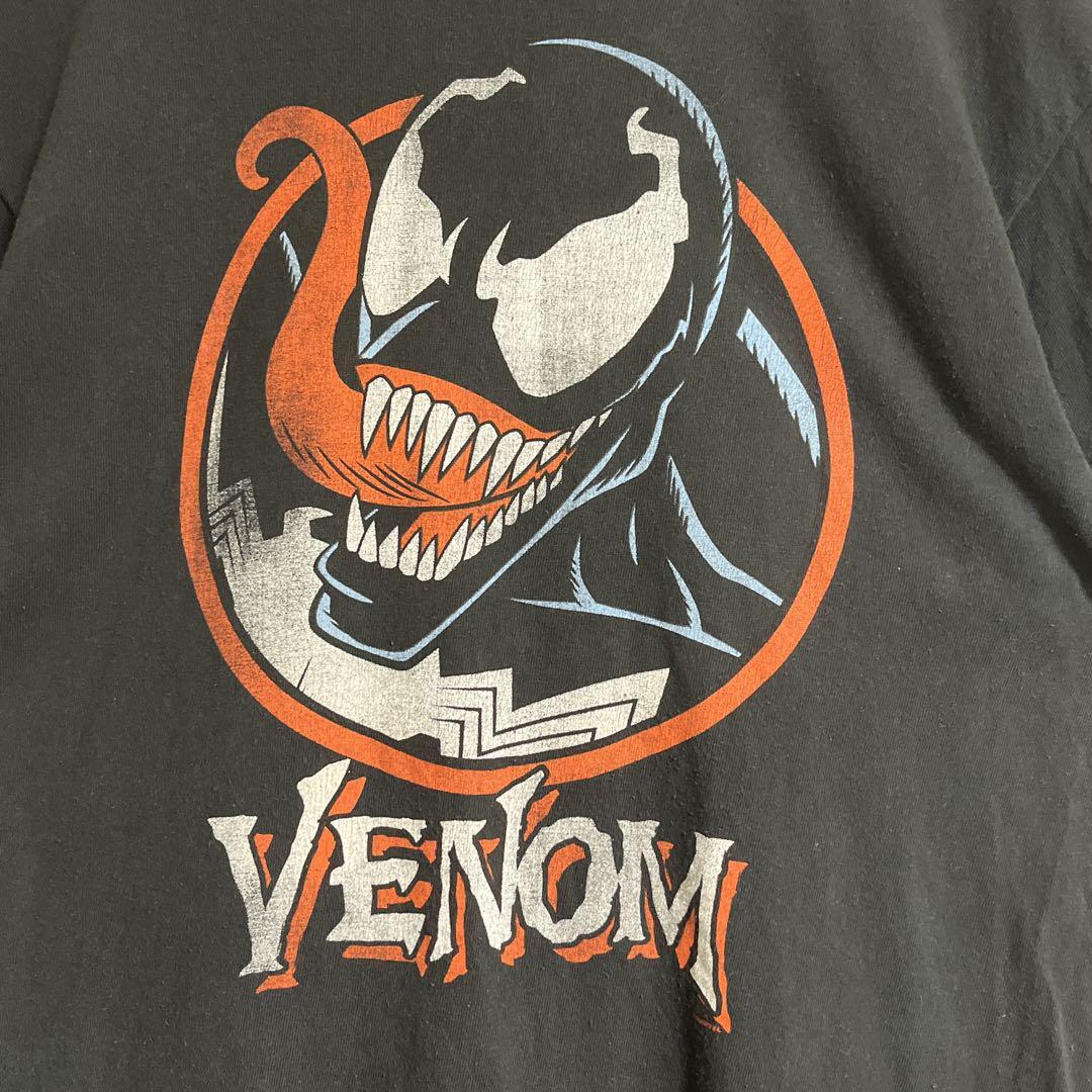 MARVEL VENOM マーベル ヴェノム ムービーTシャツ L相当 黒 MARVEL VENOM マーベル ヴェノム ムービーTシャツ L相当 黒