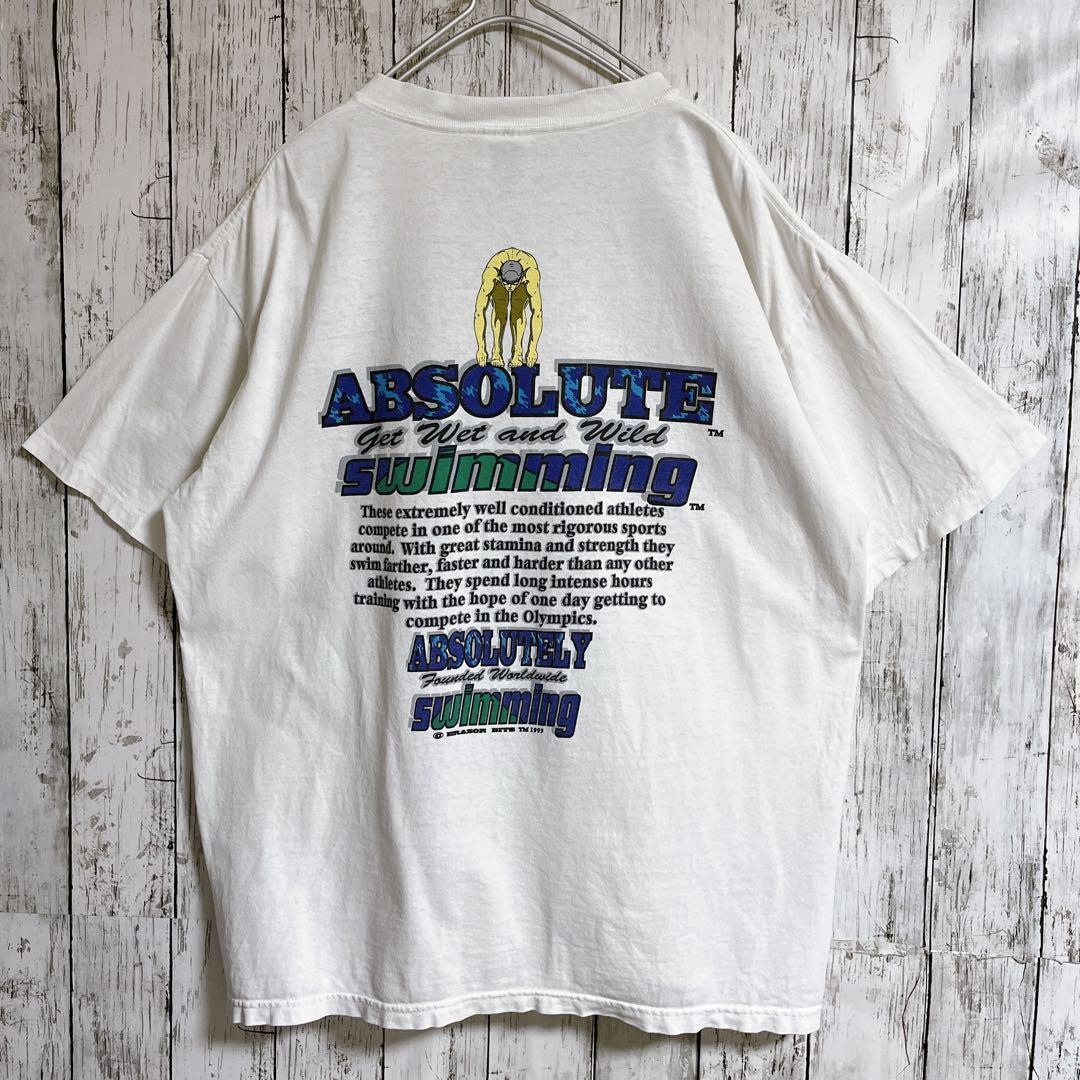 90's WILD OATS USA製 アメリカ製 ビンテージTシャツ XL 白 90 90's WILD OATS USA製 アメリカ製 ビンテージTシャツ XL 白 90