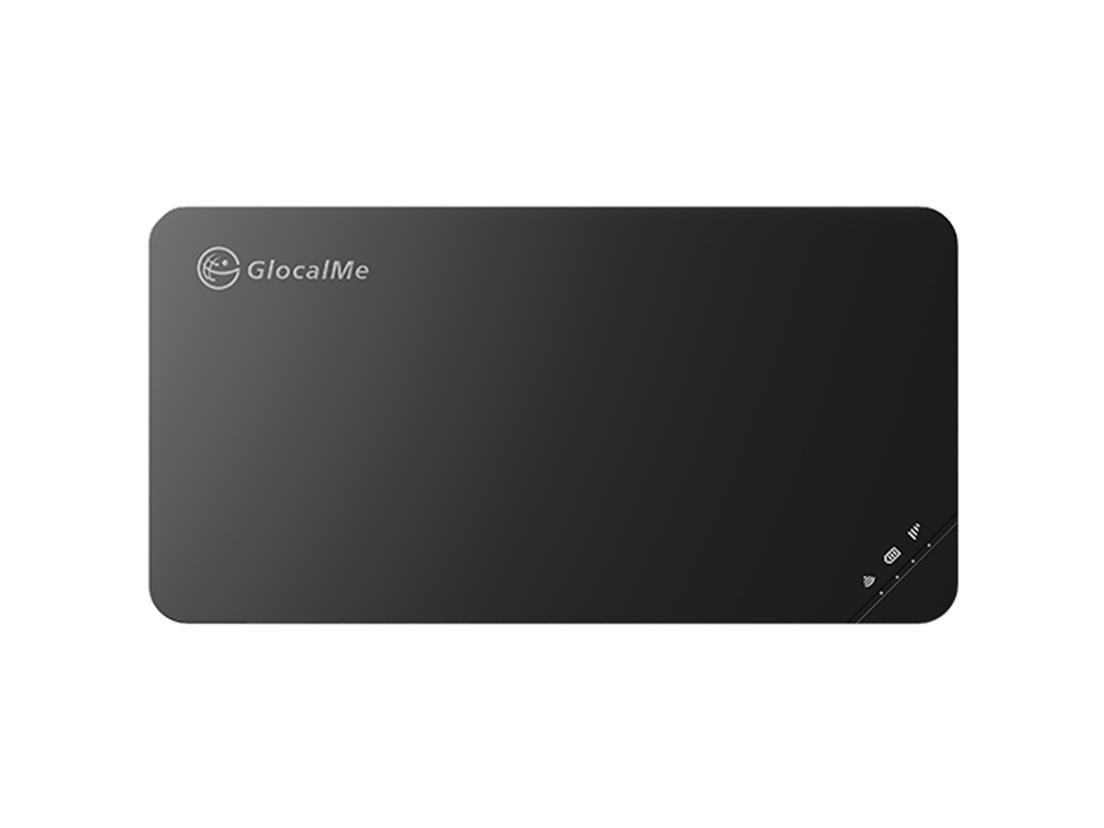 【送料無料】SIMフリー GlocalMe U3 WiFiルーター ポケットWiFi 軽量/薄型(ブラック) 10台接続 クラウド機能なし 充電ケーブル付き★美品_画像1