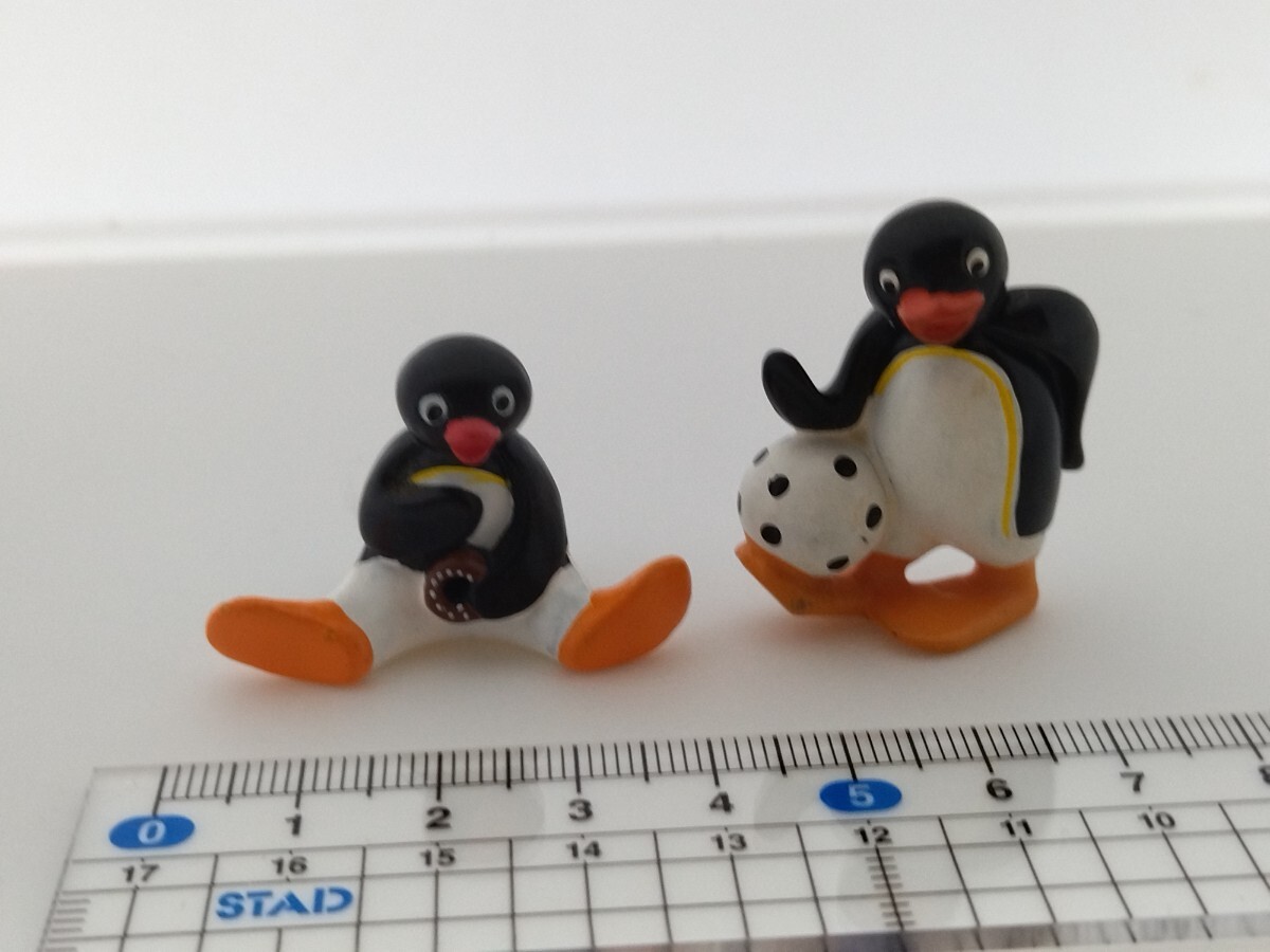 PINGU　ピングー　フィギュア　置物　置き物　飾り　ミニチュア　ぴんぐー　傷汚れあり　小物　アニメ　キャラクター　サッカー　ドーナツ_画像4