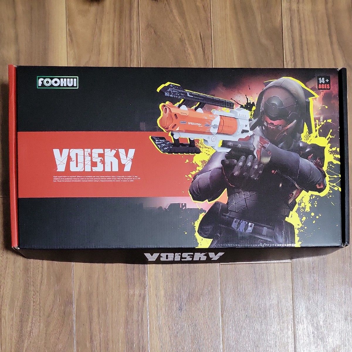 【APEX】VOISKY ウィングマン風リボルバー 【ナーフ おもちゃ銃 スポンジ弾】