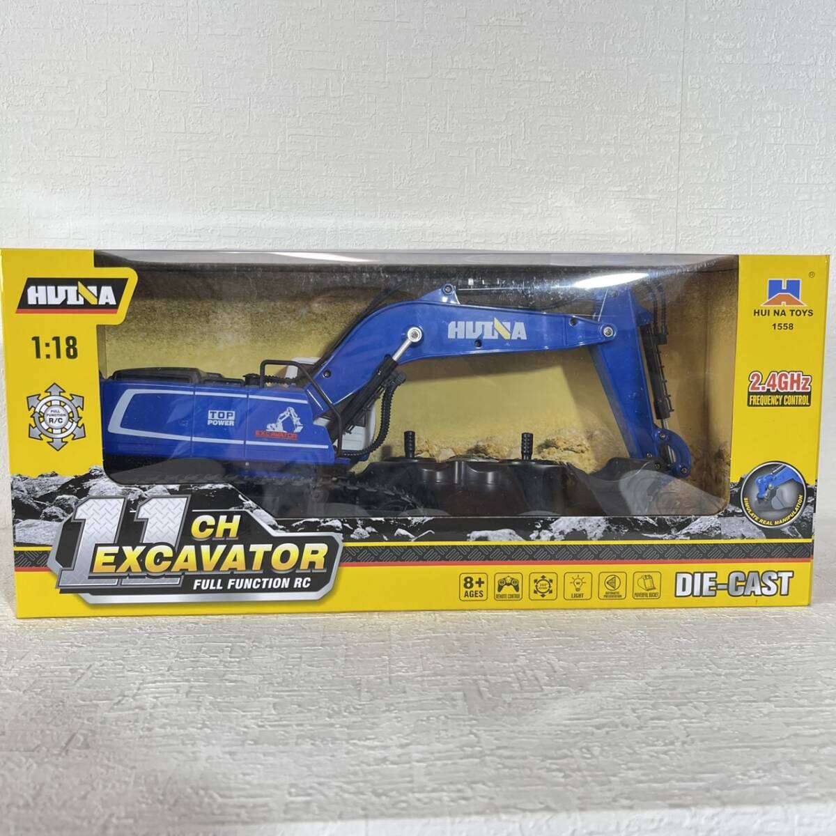 11CHANNEL PROFESSIONAL EXCAVATOR HUI NA 1/18 ラジコン ミニカー 11-1 - 建設車両、作業車 11CHANNEL PROFESSIONAL EXCAVATOR HUI NA 1/18 ラジコン ミニカー 11-1 - 建設車両、作業車