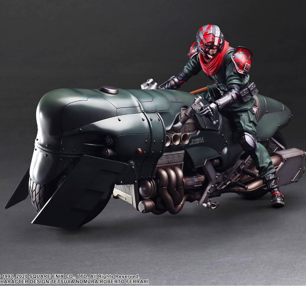 * новый товар высокий класс мотоцикл ...& мотоцикл комплект action фигурка Final Fantasy VII переделка PLAYARTS модифицировано sk одежда * enix 