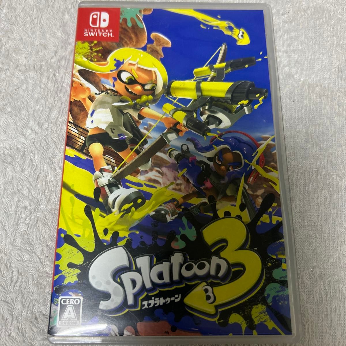 【美品】【動作確認済】ニンテンドーSwitchソフト　スプラトゥーン3 