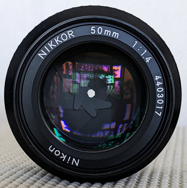 Nikon Ai NIKKOR 50mm 1:1.4 動作未確認 現状品 中古品 防湿庫保存品_画像5