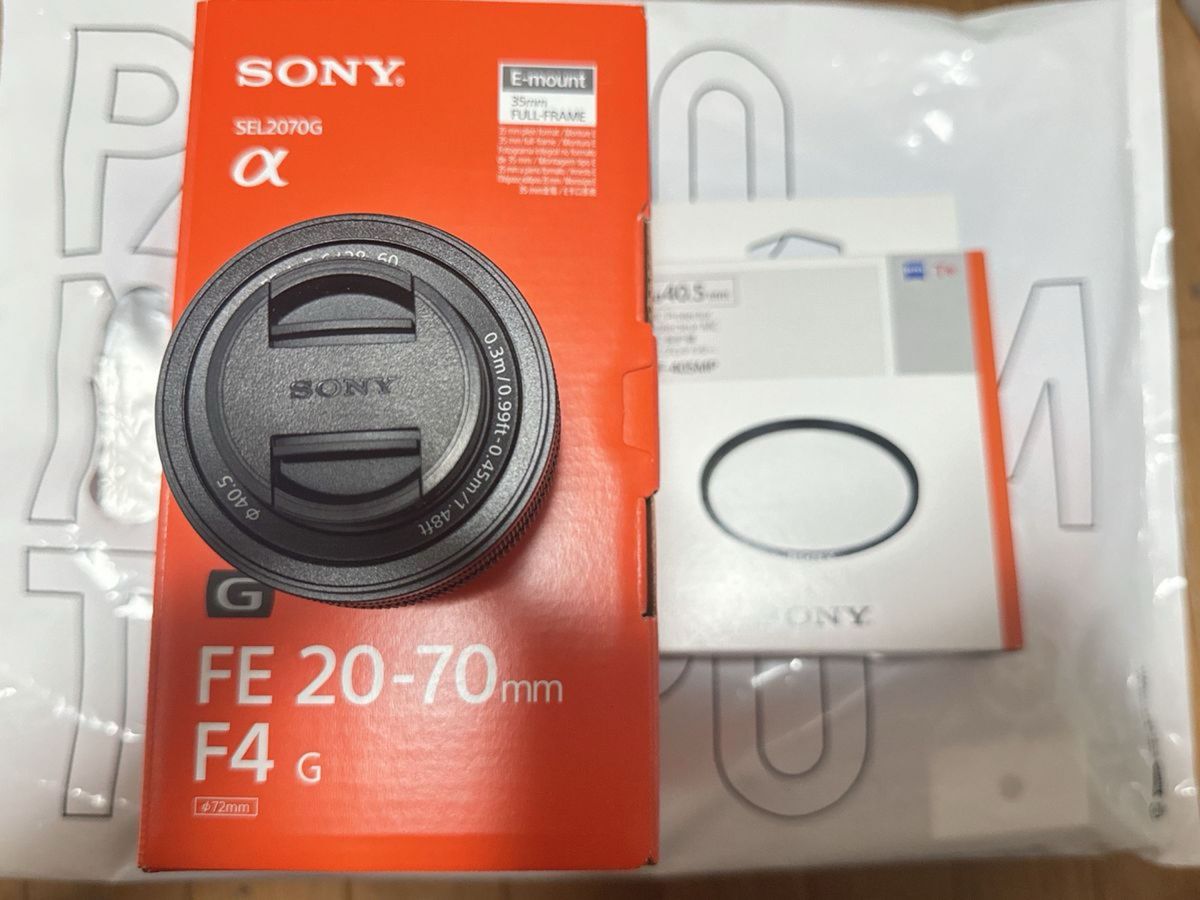 【美品】ソニー FE 28-60mm F4-5.6 SEL2860 純正プロテクター付き