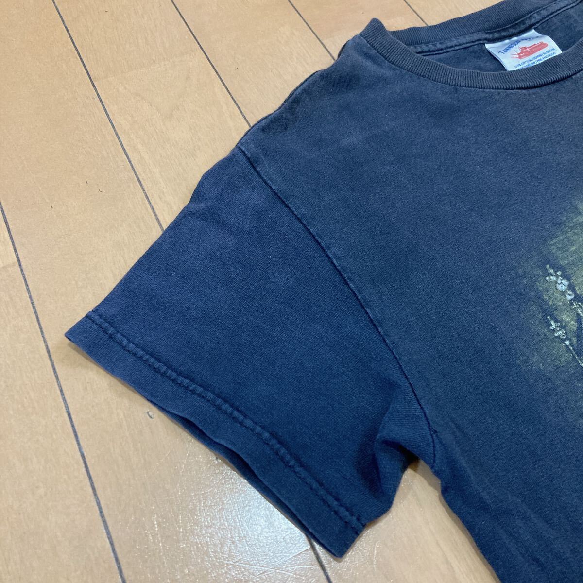【良品】KORN プリントTシャツ TENNESSEE RIVER製 Sヴィンテージ 古着 vintage ブラック バンドTシャツ