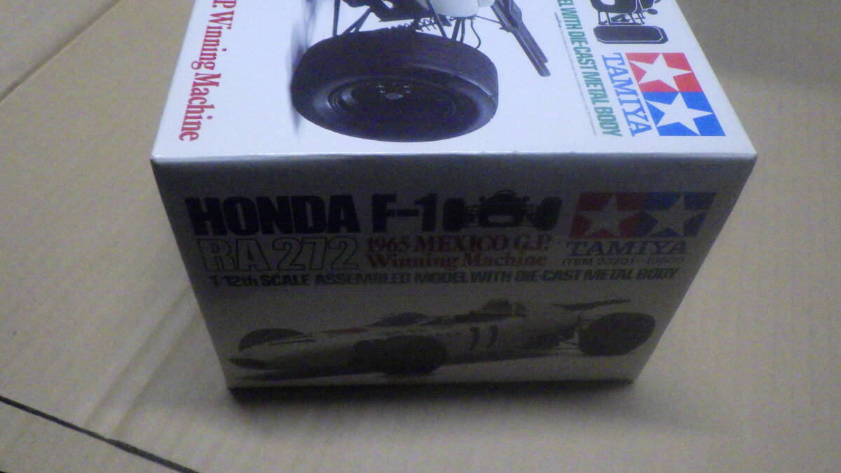 N TAMIYA タミヤ 1/12 Honda ホンダ F-1 RA272 メキシコGP 優勝車 1965 #11 コレクターズクラブ・スペシャル 23201 未使用品 現状品の画像7