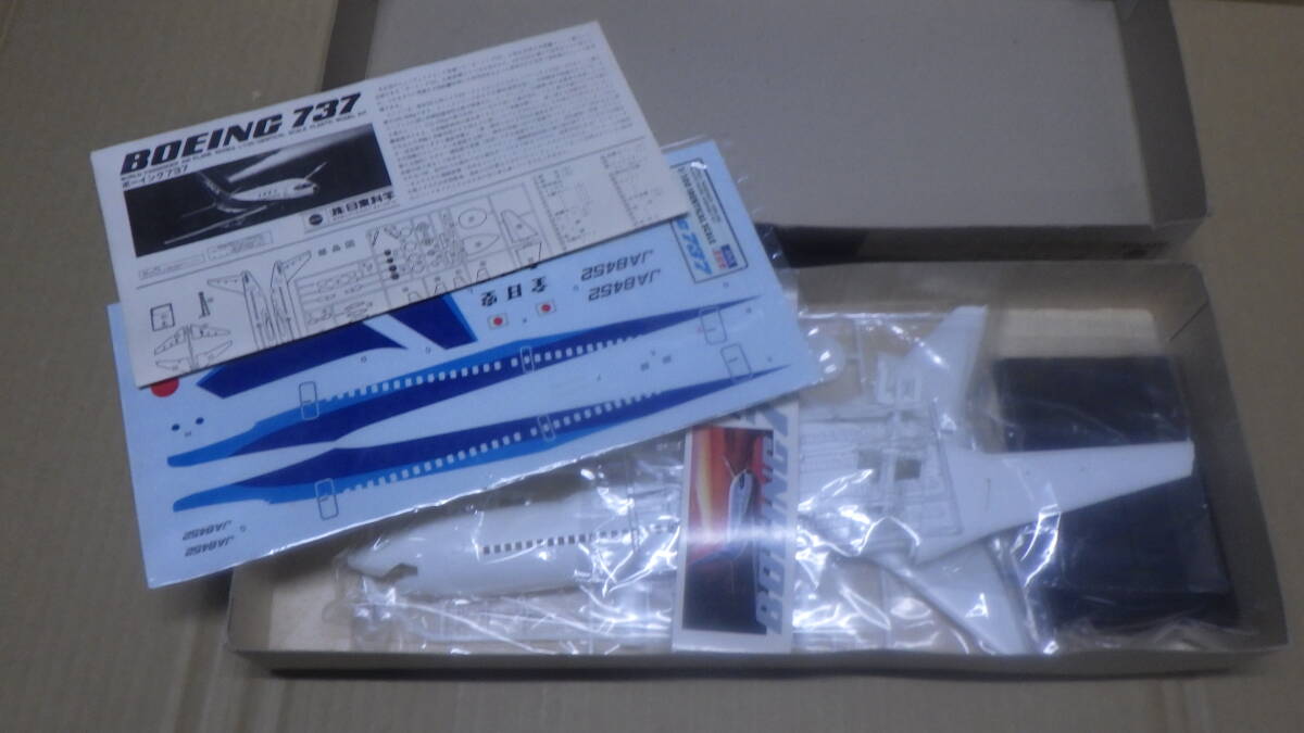 K NITTO knitted -1/100 ANA all day empty bo- wing 737 not yet constructed present condition goods 