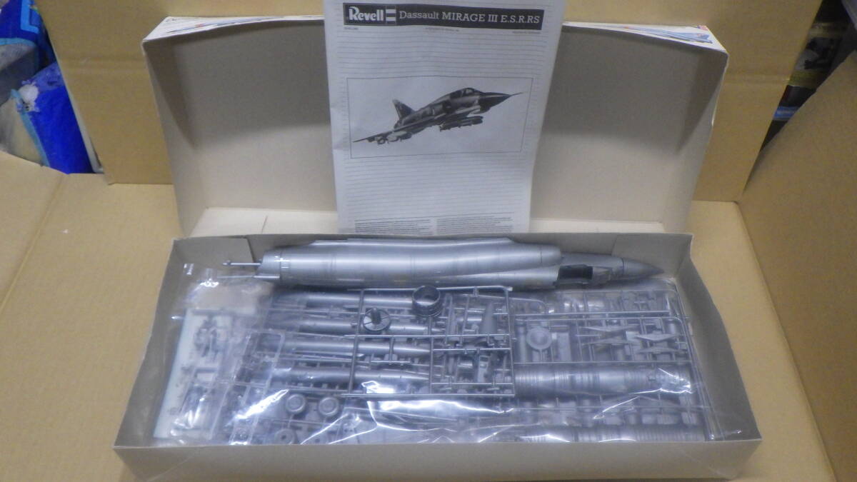 N レベル 1/32 Dassault MIRAGEⅢ ダッソー ミラージュⅢ 未組立 現状品_画像2