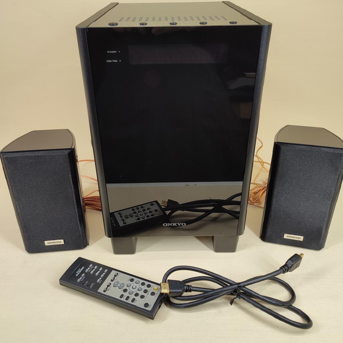 [ operation verification ending ] ONKYO digital Surround system HTX-25HDX PAW speaker remote control Onkyo 