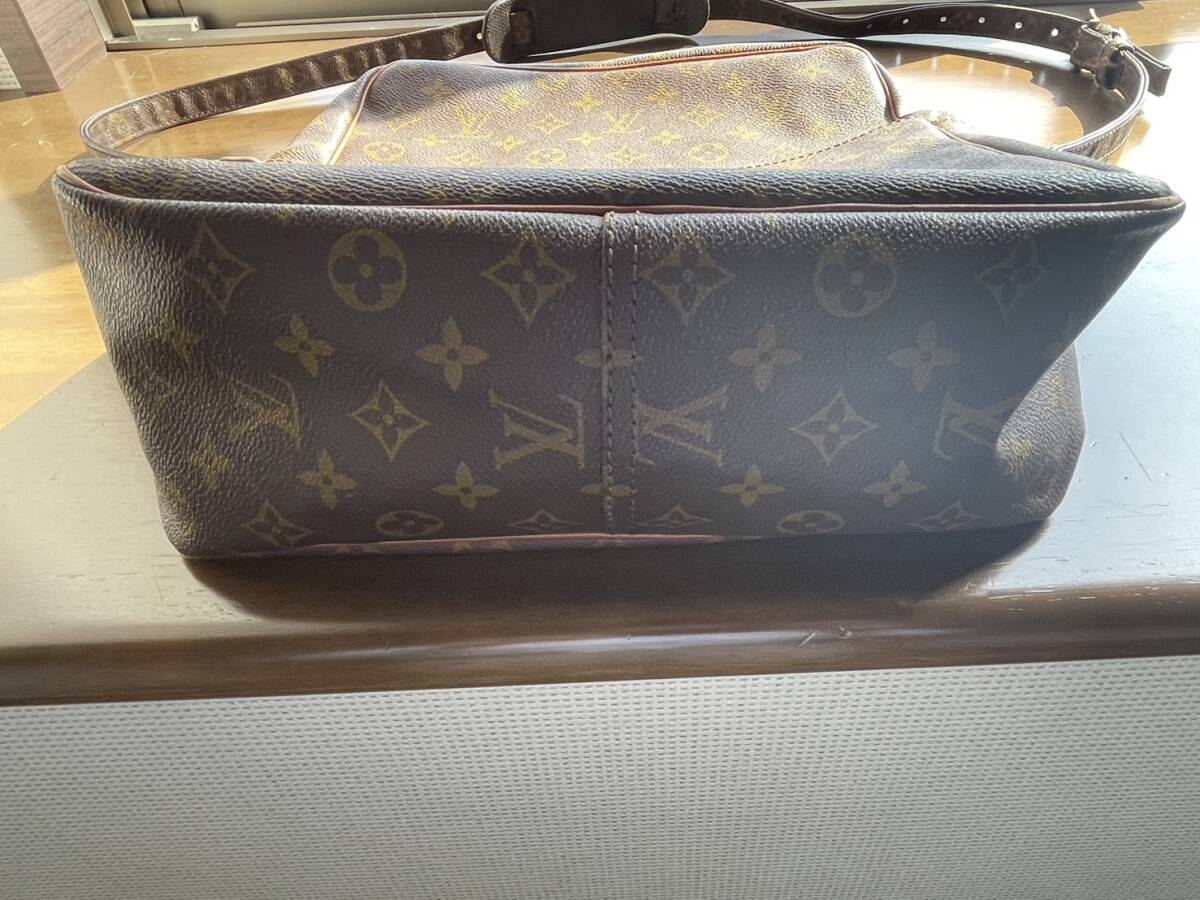 LOUIS VUITTON ルイ・ヴィトン　モノグラム マルソー　トアル地 カーフ レザー 本革　ショルダー バッグ　M40264　本物保証_画像3