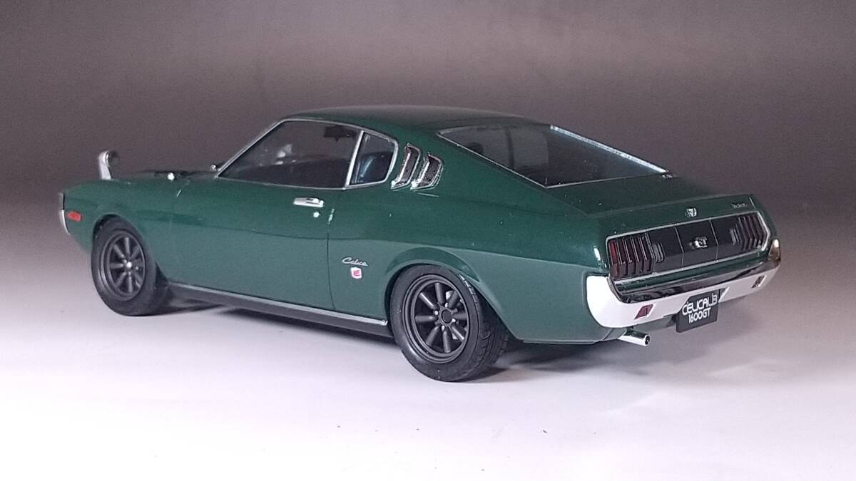 ハセガワ 1/24 TA27 セリカ LB 1600GT 完成品 実車用ウレタンクリア使用 4月発売新商品組立 リフトバックの画像2