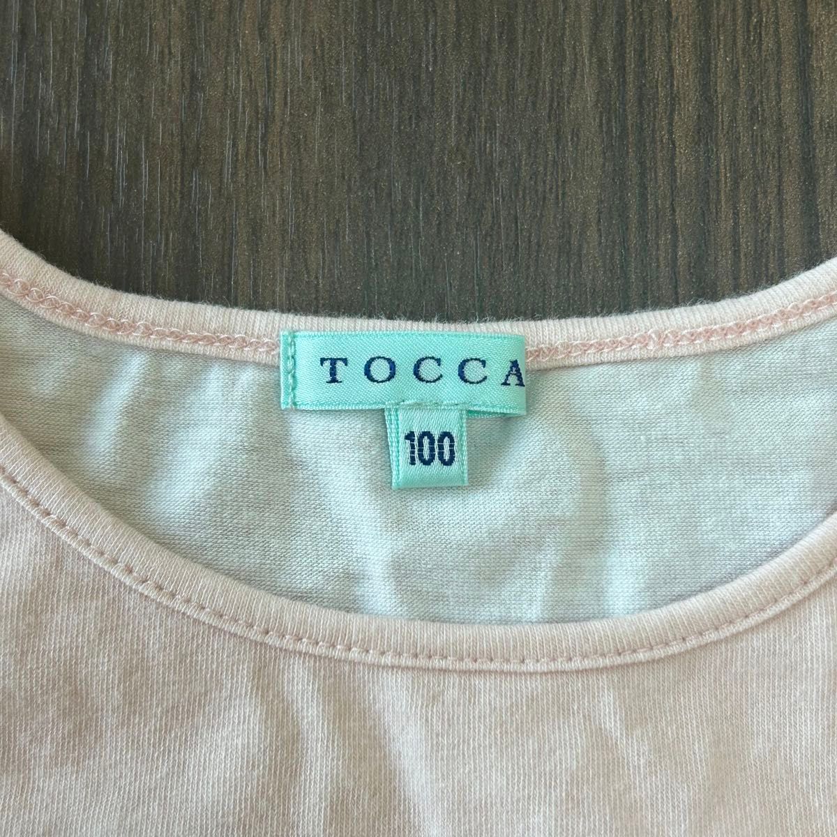 早い者勝ち！TOCCA 100 半袖　Tシャツ　花柄　ピンク