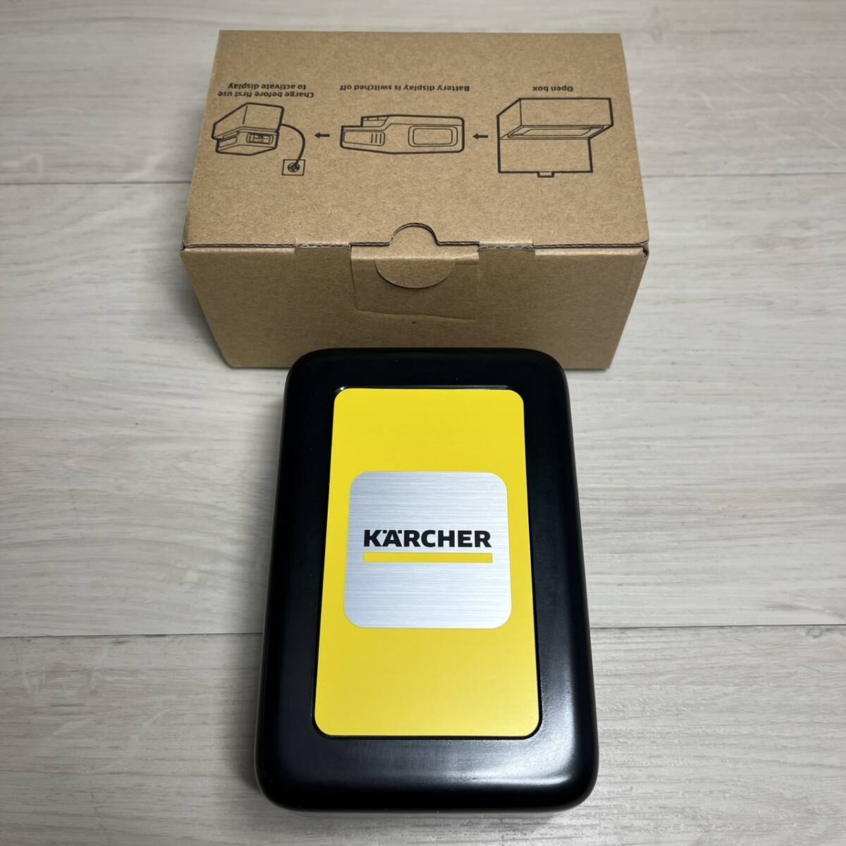 【YH-8881】開封済み未使用品 KARCHER ケルヒャー モバイル高圧洗浄機 KHB 6 1.328-113.0 バッテリーセット 洗浄機 高圧の画像6