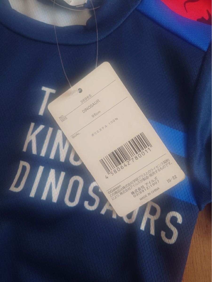 新品未開封 半袖Tシャツ 2枚組 男の子用 恐竜