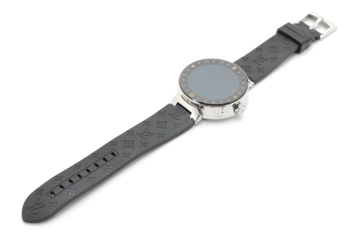 LOUIS VUITTON ルイヴィトン タンブール ホライズン ウォッチ 腕時計 QA00 元箱/付属品付 の画像4