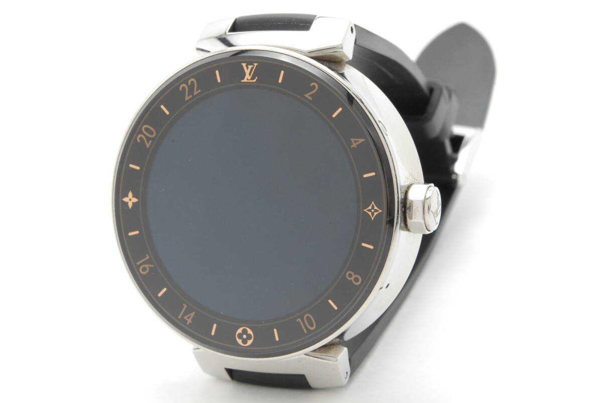 LOUIS VUITTON ルイヴィトン タンブール ホライズン ウォッチ 腕時計 QA00 元箱/付属品付 の画像9