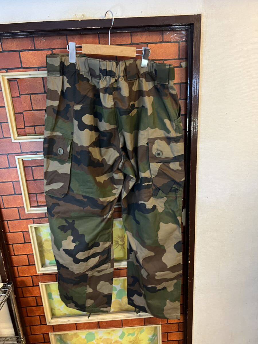  military pants cargo LEOMINOR camouflage France army series use impression less waist rubber approximately 100 centimeter outdoor 1 jpy start euro 