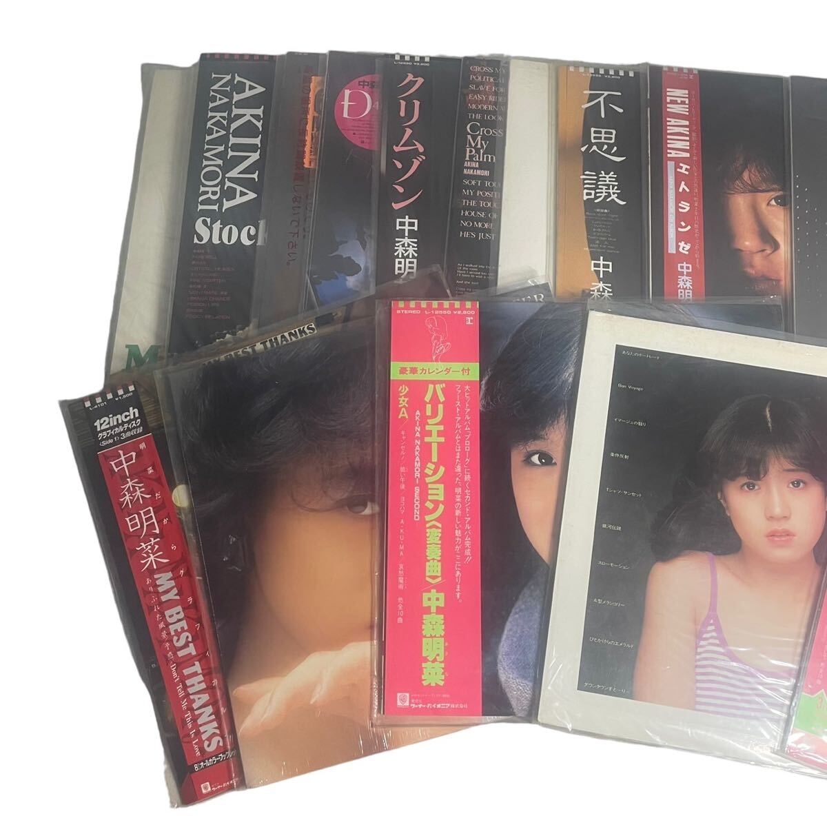 【福0513-2】レコードまとめ　中森明菜　アイドル　16枚セット　邦楽　中古　昭和 レコード アーティスト _画像3