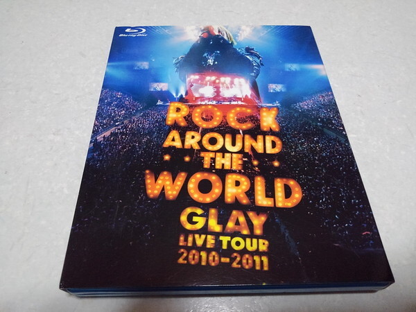 ●　GLAY グレイ　Blu-ray　【　ROCK AROUND THE WORLD 2010-2011　♪盤面美品　】　_画像1
