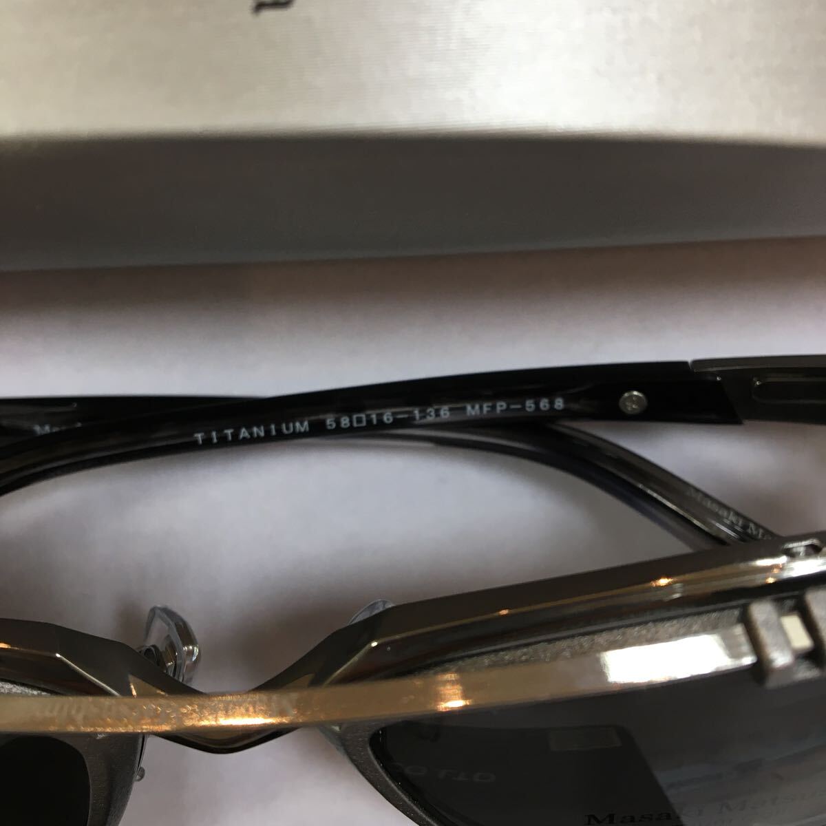限定モデル 限定品 Masaki Matsushima マサキマツシマ プレミアムコレクション MFP-568 MADE IN JAPAN 高品質 日本製 メガネ 眼鏡 MFP 568_画像3