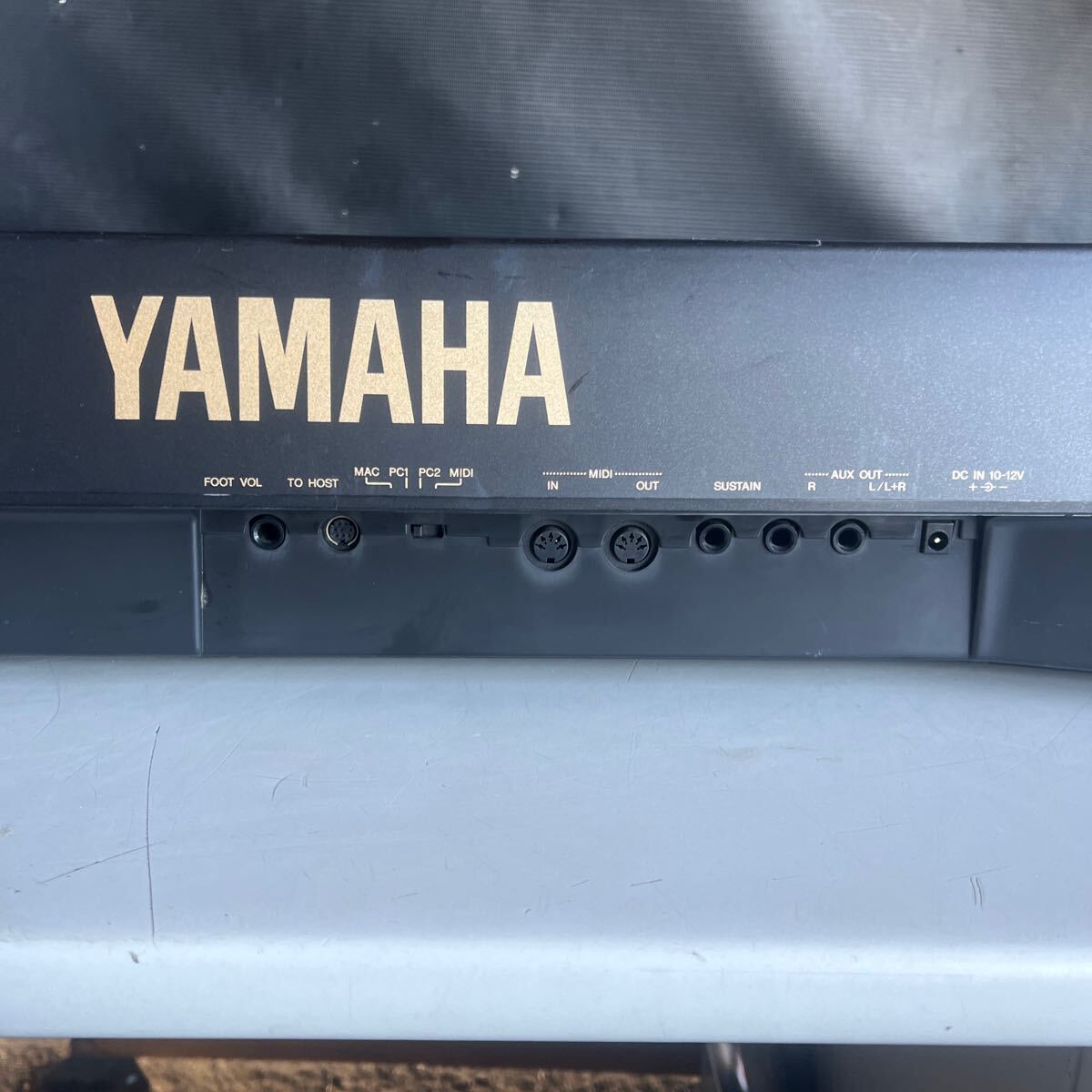 F94 170サイズ発送 中古 YAMAHA PSR-630 ヤマハ 電子キーボード 電子ピアノ 61鍵 ヤマハ 音出しの確認してますの画像7