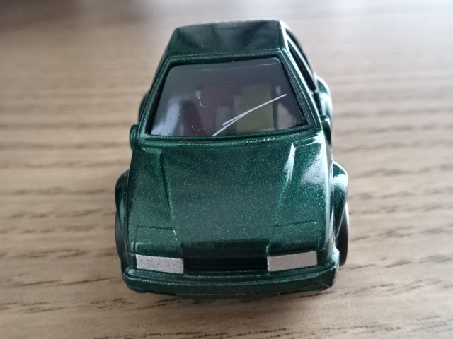 チョロＱ いすゞ ピアッツァ ブリティッシュグリーンマイカ ミニカー ミニチュアカー CHORO Q ISUZU PIAZZA JR120 Toy Car_画像1