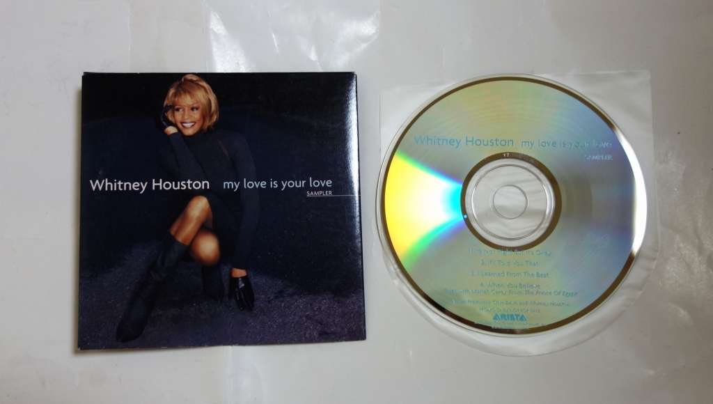 Whitney Houston(ホイットニー・ヒューストン) の [my love is your love] 　サンプラー_画像1