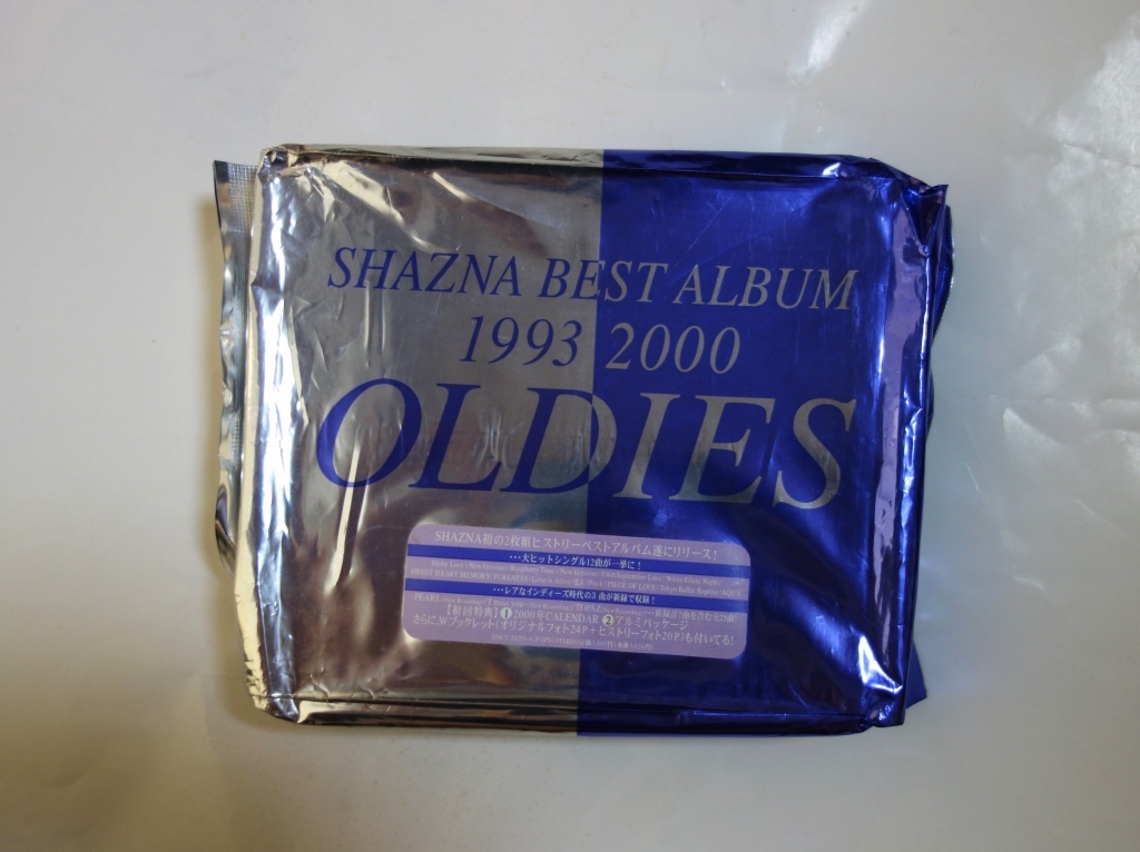 SHAZNA(シャズナ) の [Oldies 1993-2000] ベストアルバム・初回・アルミパッケージ_画像1