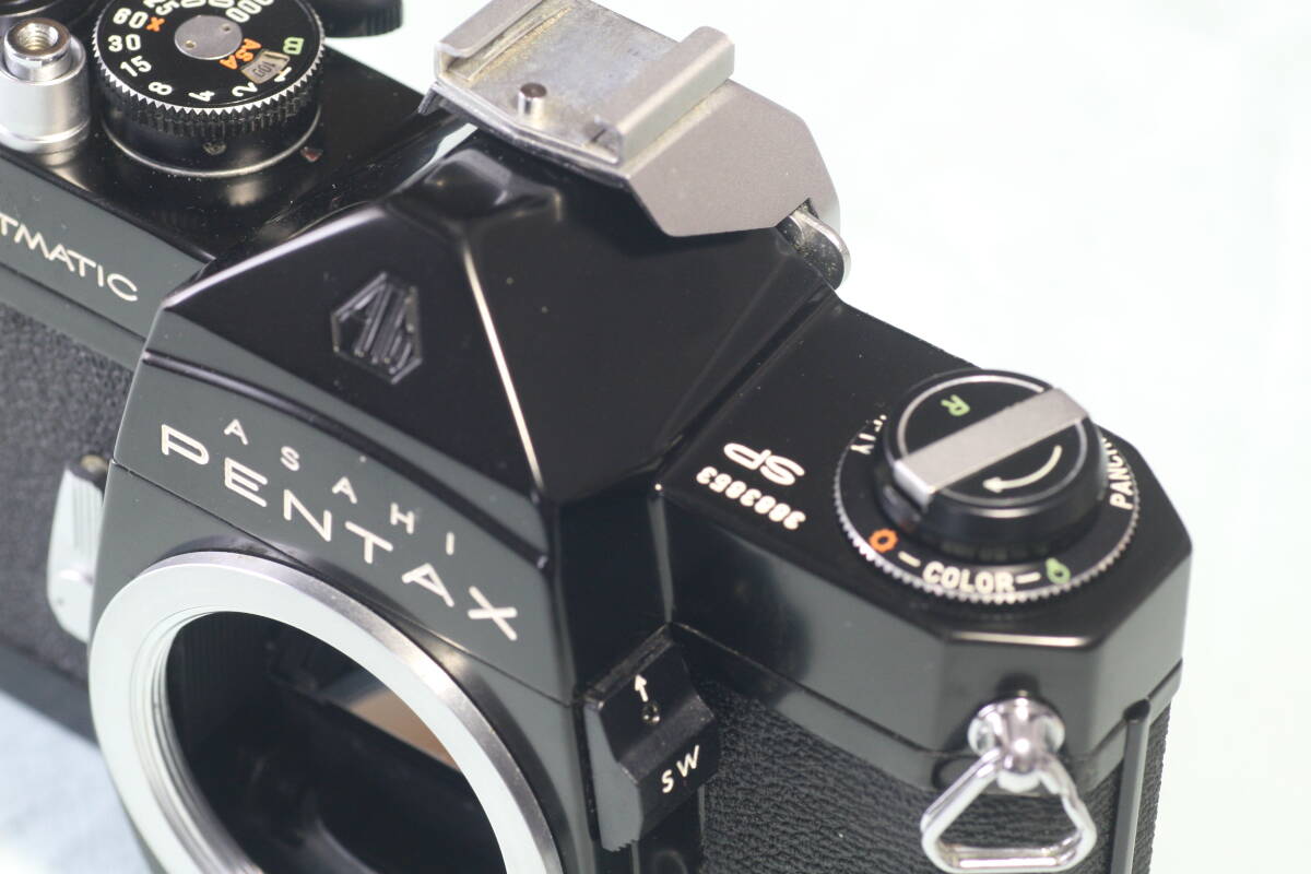 ☆☆動作確認済　ASAHI　PENTAX (ペンタックス) 　SP(黒） 完動品 きれい M42 _画像7