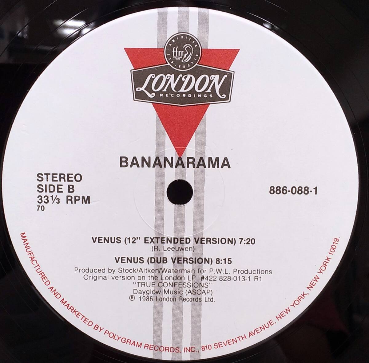 匿名・送料無料！　バナナラマ/ Bananarama　１２インチ　「ヴィーナス/Venus」Remix_画像6