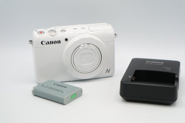 Canon デジタルカメラ Power Shot N100 光学5倍ズーム ホワイト PSN100_画像1