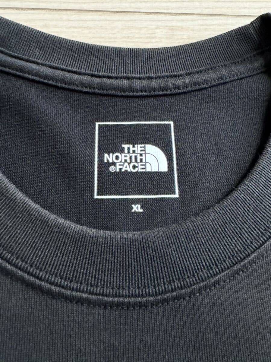 THE NORTH FACE|ノースフェイス|ショートスリーブスモールボックスロゴティー|NT32348|半袖Tシャツ|メンズ|ブラック|XLサイズ|速乾|日焼け_画像3