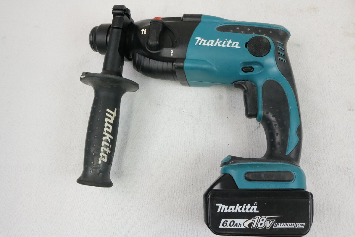 マキタ 充電式ハンマドリル HR163DRMX 18V バッテリー1個 充電器 ドリルビット多数 電動工具 MAKITA【彩irodori】_画像2