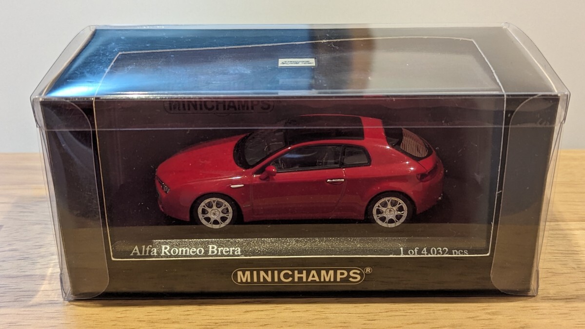 MINICHAMPS ミニチャンプス　1/43　400 120570 AlfaRomeo Brera 2006 Red_画像6