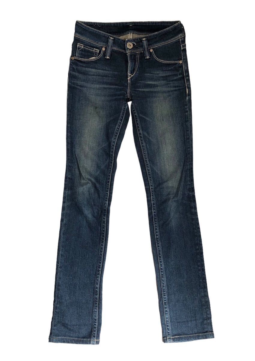 1287◆Levi's リーバイス◆OW551-0002 色落ち加工 ストレッチ スキニー デニム ジーンズ 26_画像3