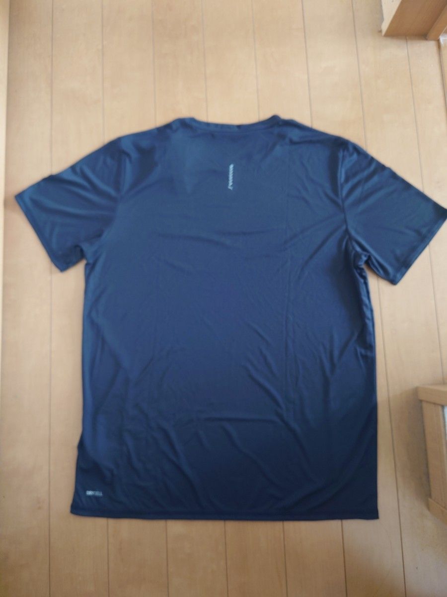 プーマ メンズ RUN FAVORITE 半袖Tシャツ (プーマブラックサイズ：XL)