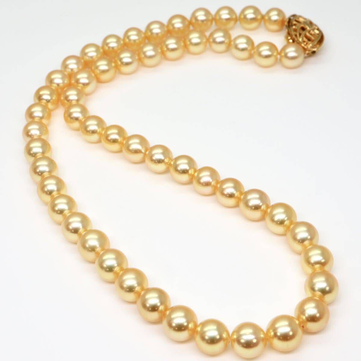 ◆アコヤ本真珠ネックレス/ 0 ◆M 約37.6g 約42.0cm 7.5mm珠 pearl パール jewelry necklace ジュエリー DA5/EA0の画像7