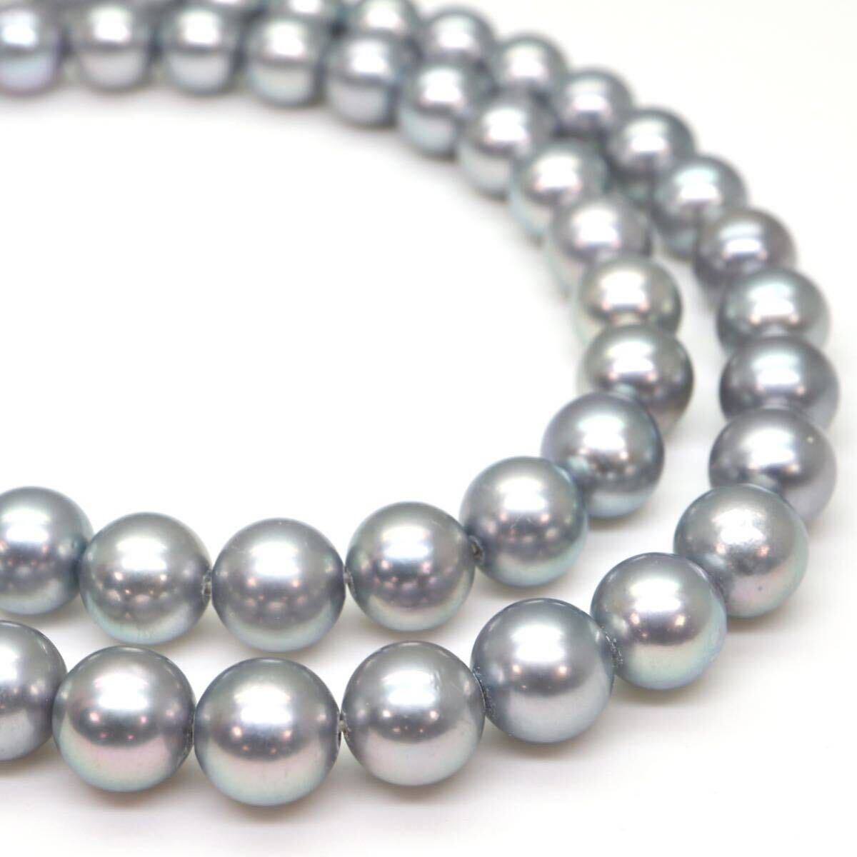 ◆POLA jewelry(ポーラ)アコヤ本真珠ネックレス/ 23 ◆M 約30.1g 約42.0cm 6.5-7.0mm珠 pearl パール jewelry necklace ジュエリー DA3/EA5の画像5