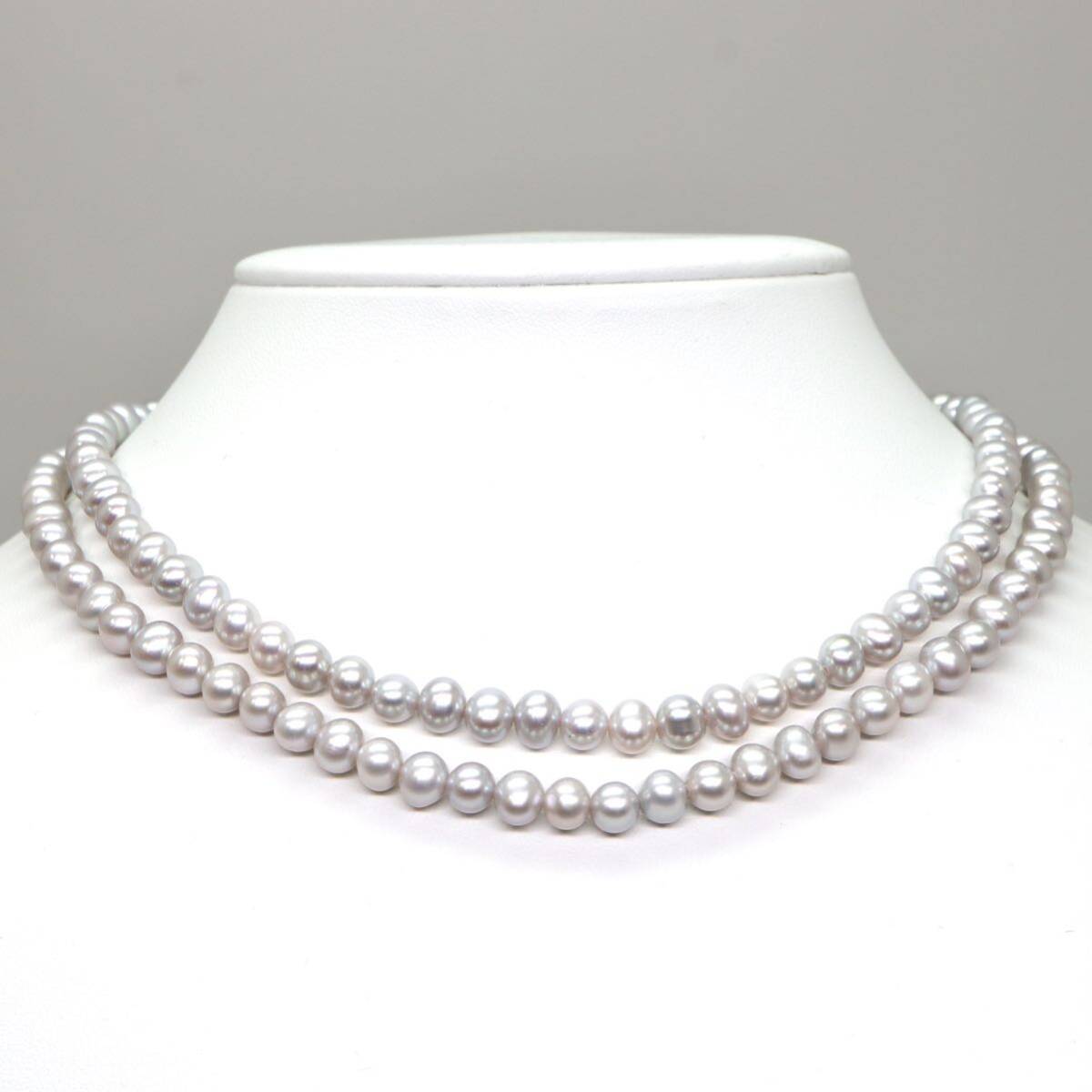 ◆本真珠ネックレス◆M 約43.1g 約30.5cm pearl パール jewelry necklace ジュエリー jewelry DB0/DB0_画像2