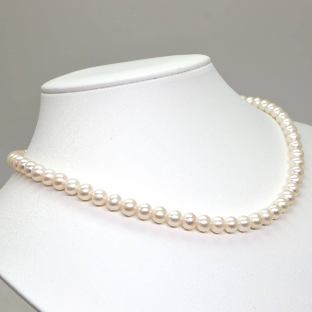 ◆本真珠ネックレス◆M 約29.1g 約43.0cm pearl パール jewelry necklace ジュエリー jewelry DA0/DA0_画像3