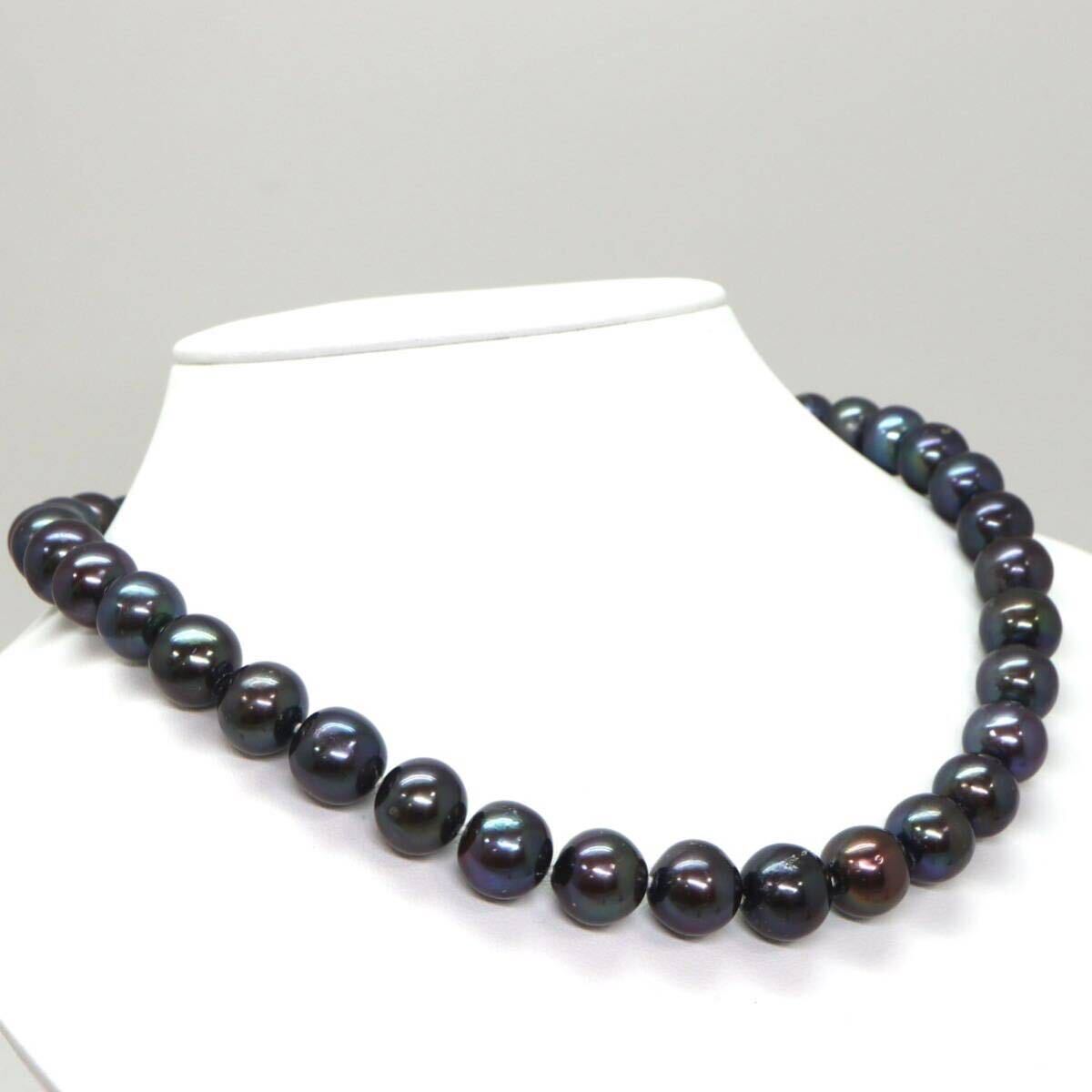 ◆K14 本真珠ネックレス◆M● 約81.5g 約45.0cm 11.5mm珠 pearl パール jewelry necklace ジュエリー EA0/EA0_画像3