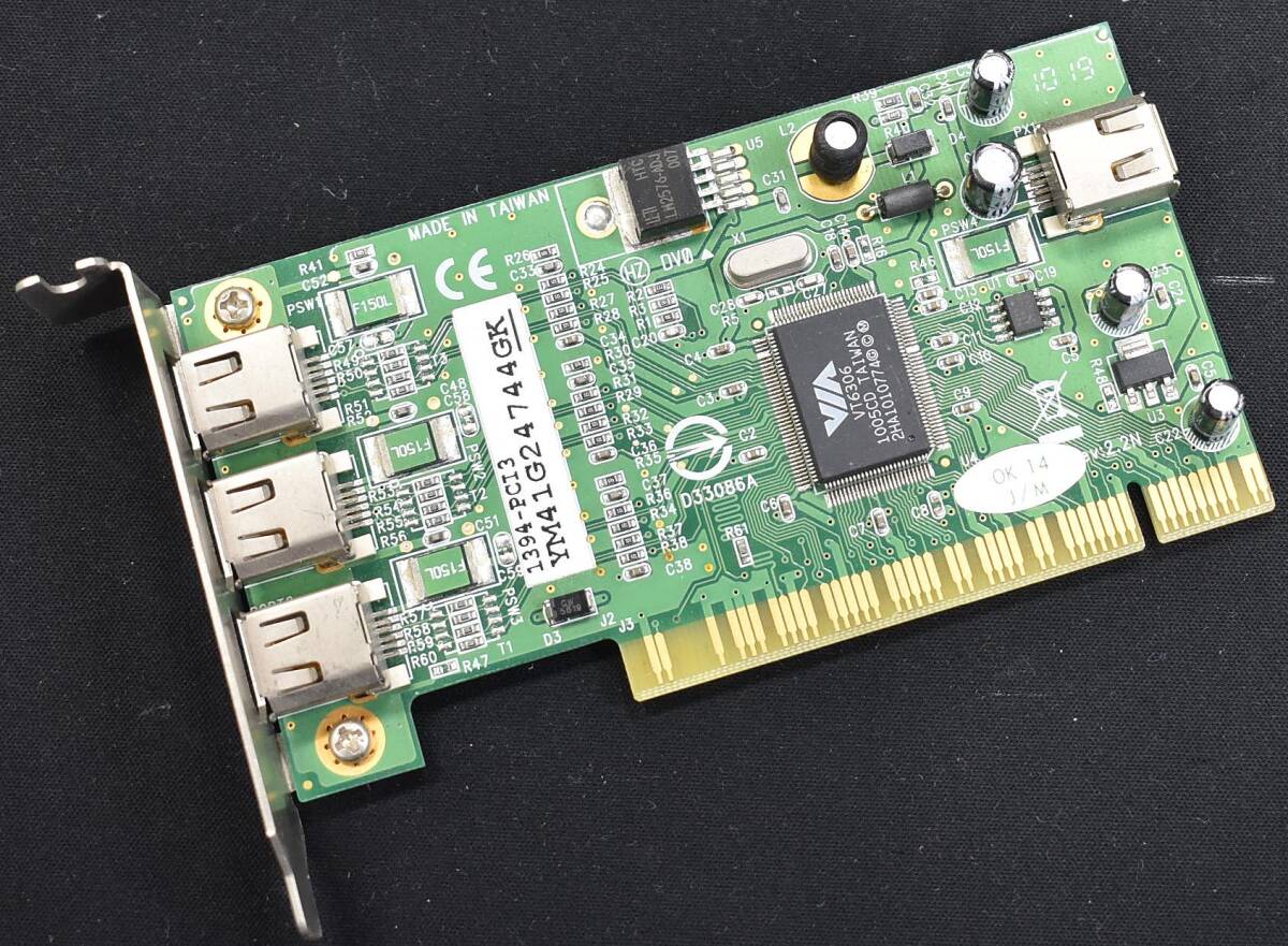 I *o-* данные 1394-PCI3 (6pin внешний x2 внутри часть x1) FireWire400 IEEE1394 DV расширение карта PCI PC/AT совместимый для LowProfile специальный ( труба :PCH03
