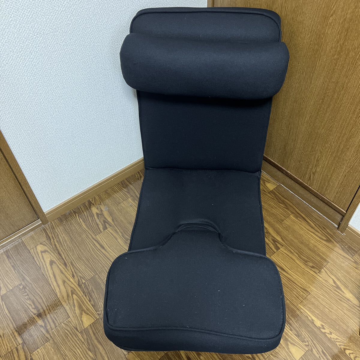 NITORI ニトリゲーミング座椅子　黒　新品同様_画像1