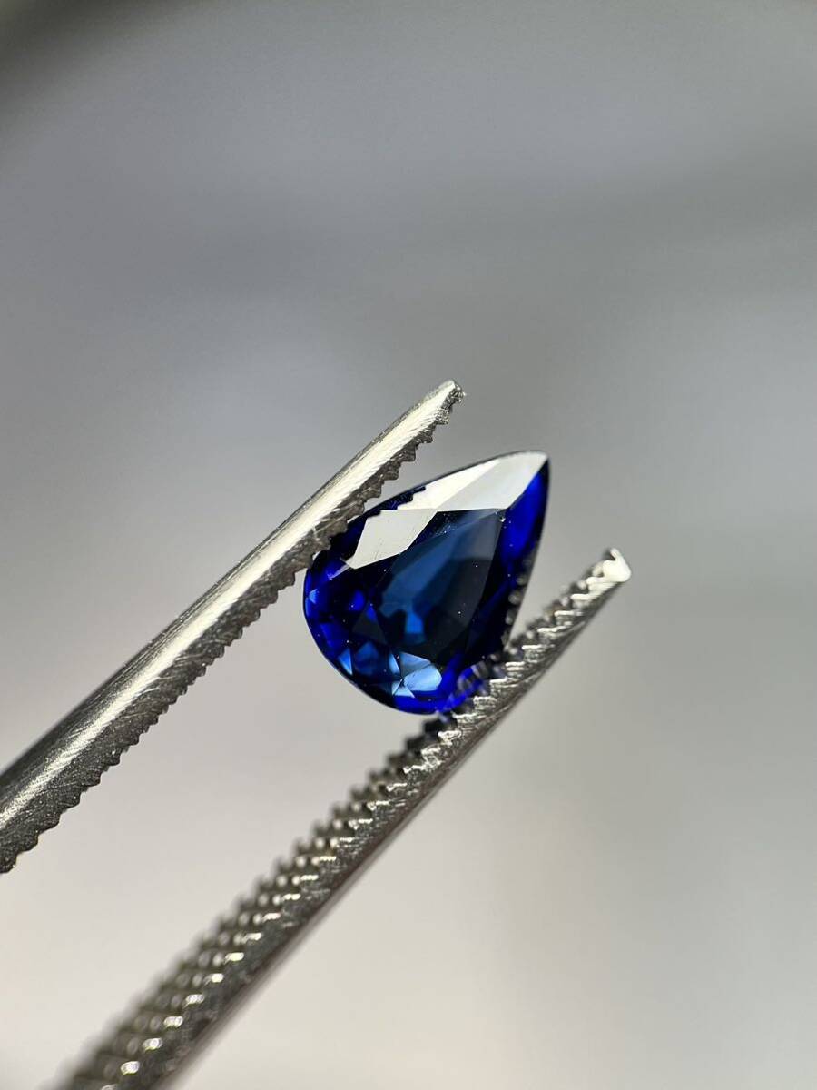  Sri Lanka heating blue sapphire 0.97ct royal blue latunap llama i person g2024 year 