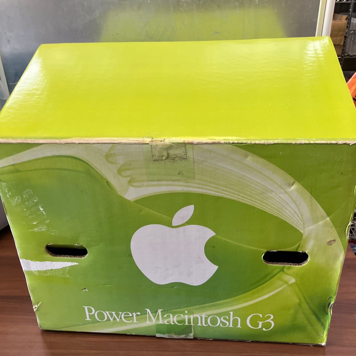 Apple Power Macintosh G3 set box equipped PowerMac Apple power Mac G3 Mac Apple keyboard mouse Keyboard home use consumer electronics 