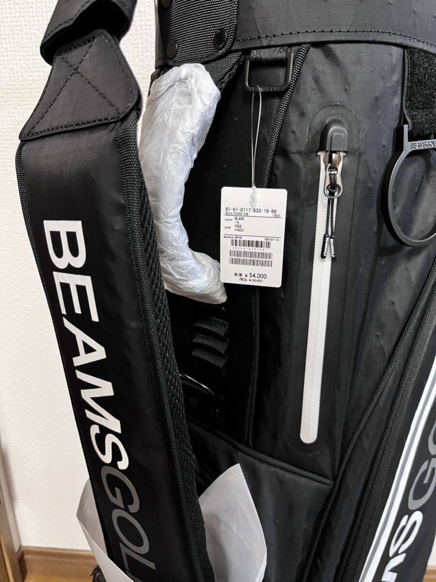 【新品 未使用 ビームスゴルフ BEAMSGOLF 】軽量 スタンド キャディバッグ 定番 エックスコード